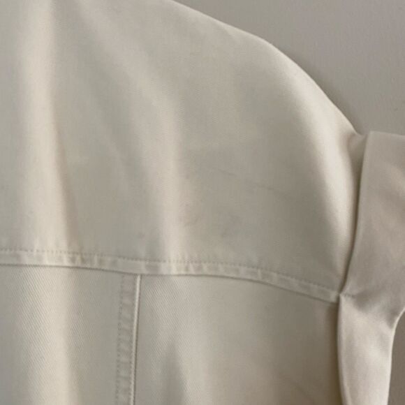 Twill Utility Dress in Eggshell Beige Women’s XL – NWT (Minor Marks) - Picture 7 of 9